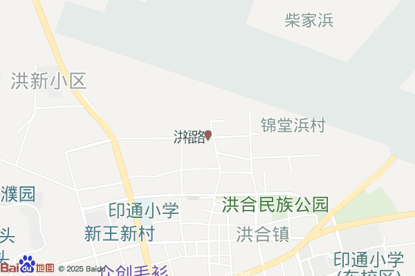 洪合镇工业园区-南门实景图