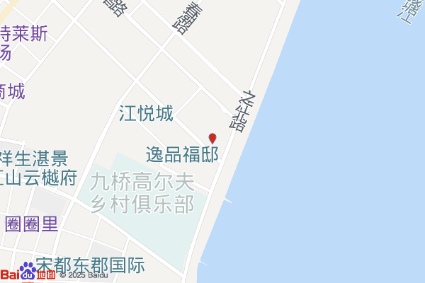 绿城华景川之江明月实景图