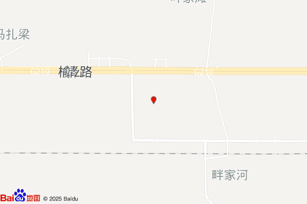 榆横煤化学工业区实景图