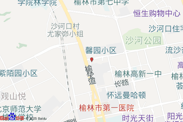榆林市开发区管委会实景图