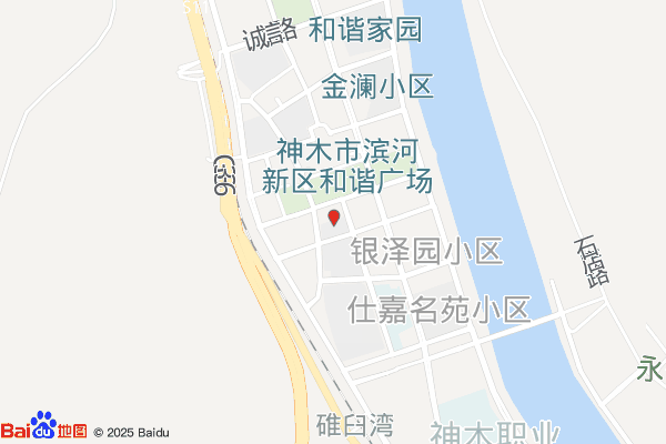 神木市煤炭综合大楼实景图