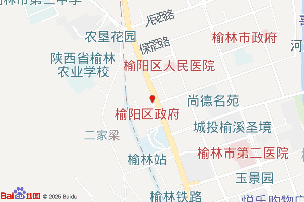 榆林农业大厦实景图
