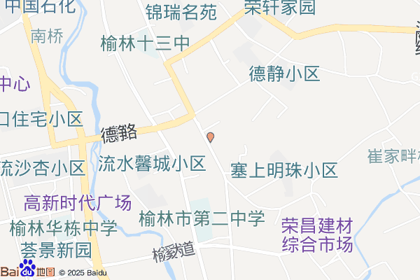 榆阳区劳动服务综合大楼实景图