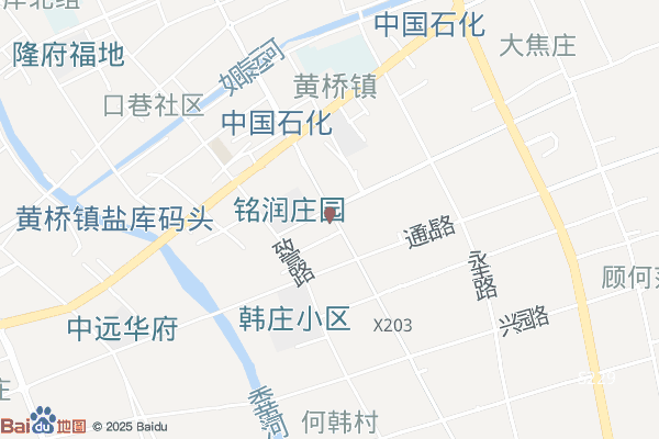 江阴高新技术产业开发区黄桥工业园区实景图