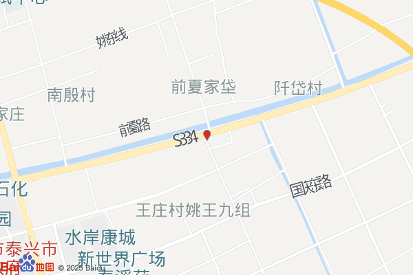 泰兴开发区城东工业园实景图