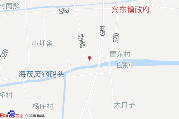 兴化市城东环保工业园区实景图