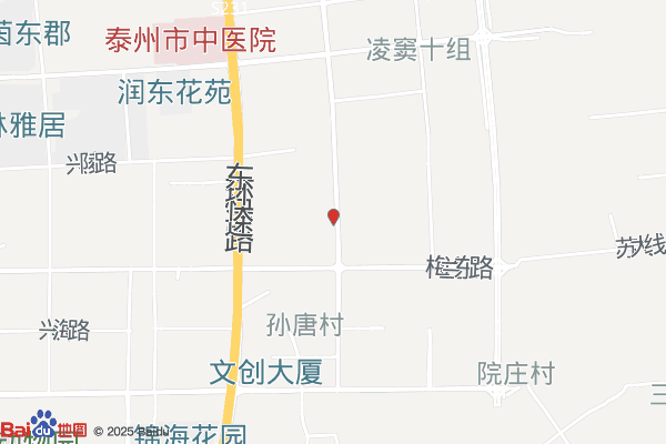 海陵工业园区区街共建标准厂房区-东门实景图
