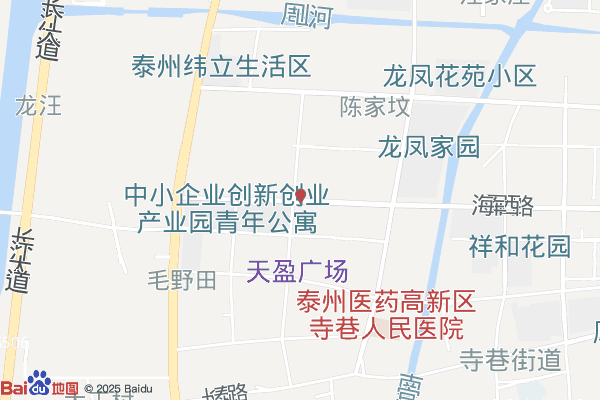 泰州经济开发区人力资源产业园实景图