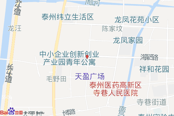 中小企业创新创业产业园青年公寓-东门实景图