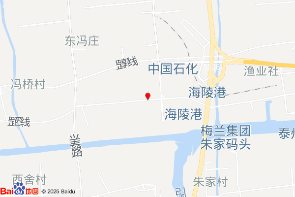中国供销农副食品电商物流产业园·泰州-北1门实景图