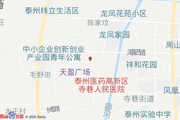 泰州经济开发区中小企业创新创业产业园-北门实景图
