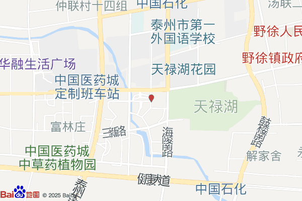 泰州医药高新区科技教育局-西门实景图