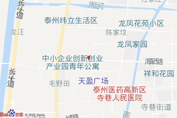 泰州经济开发区青年公寓实景图