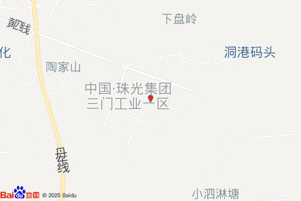 洞港工业园区实景图