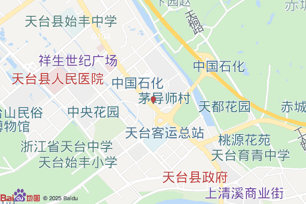 中国供销天台绿色农产品物流园实景图