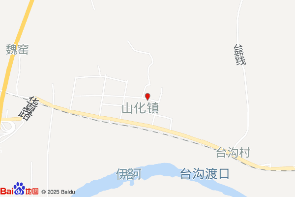 山化工业区实景图