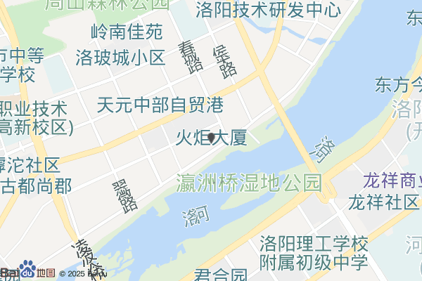 洛阳国家高新区管委会实景图