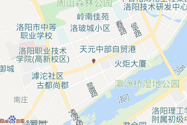 洛阳高新区人社劳动保障与人才就业服务窗口实景图