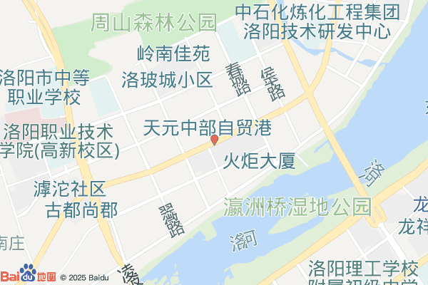 洛阳高新区心节能环保装备制造创新创业孵化中心建设指挥部实景图