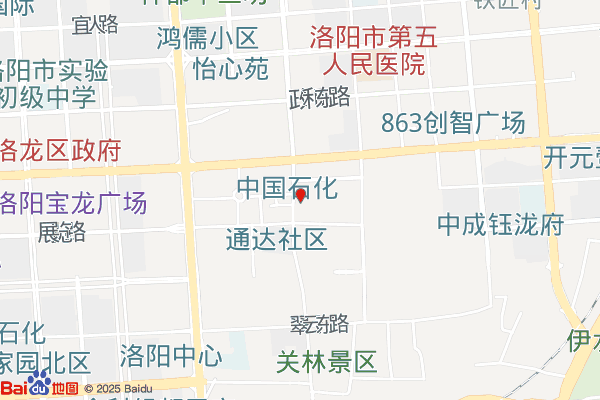 洛阳市经济开发区医药城改造项目指挥部实景图