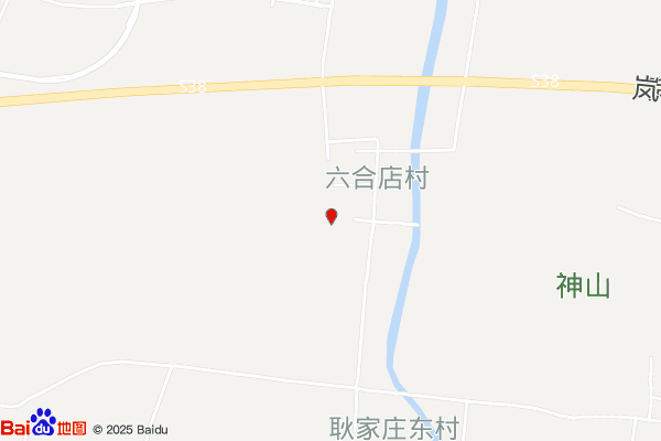 神山镇六合店村产业园区实景图