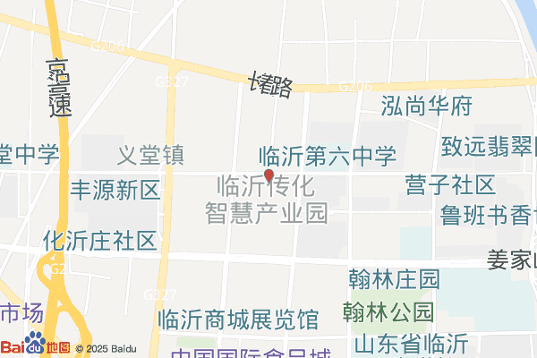 临沂传化智慧产业园-北门实景图