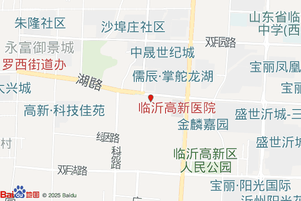 临沂国家高新区实景图