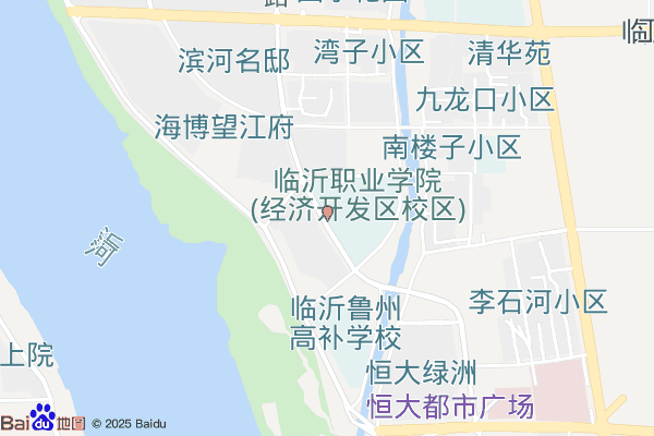 临沂职业学院(经济开发区校区)-西南门实景图
