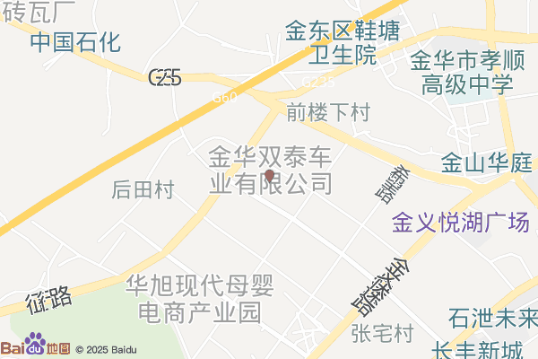 浙江金东经济开发区实景图