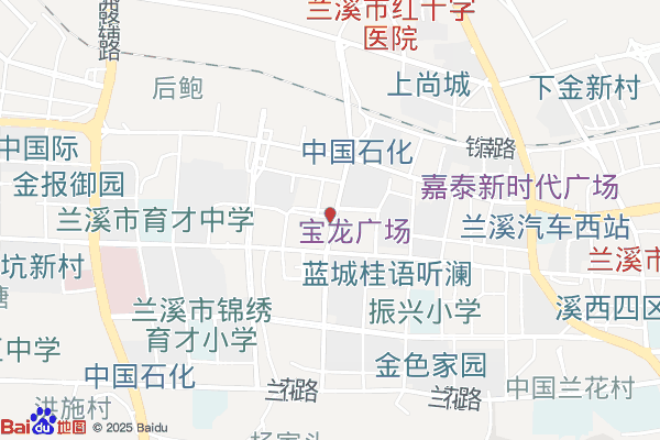 兰溪市开发区实景图