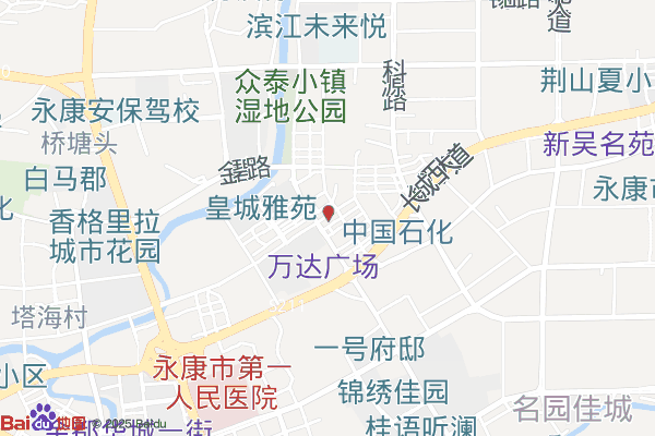 永康经济开发区电子商务创业园(长城西大道辅路)西北侧临时停车点实景图