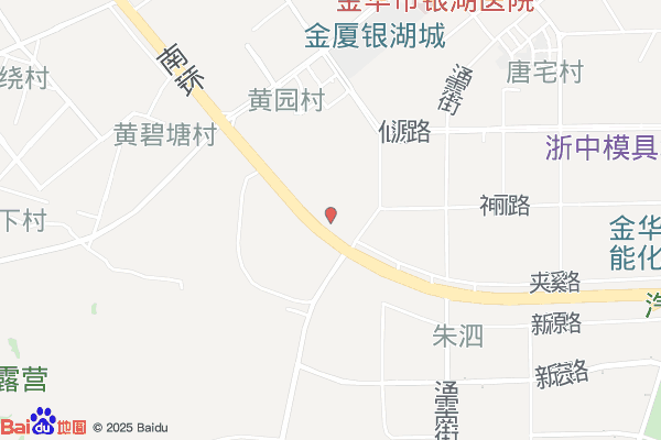 金华市钢材物流仓储实景图