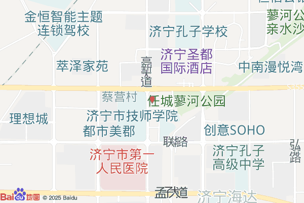 济宁高新区体育馆实景图