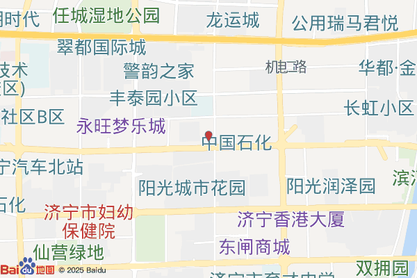 济宁高新区技术产业开发区实景图
