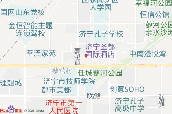 济宁高新区爱琴海-电梯厅实景图