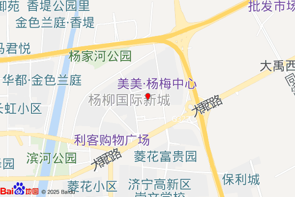济宁高新区快捷广告实景图