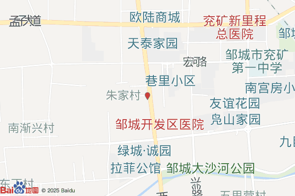 邹城市经济开发区实景图