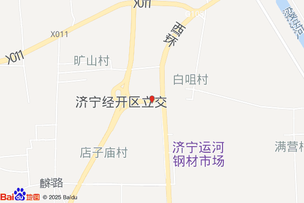 济宁经开区收费站(济宁经开区立交入口)实景图