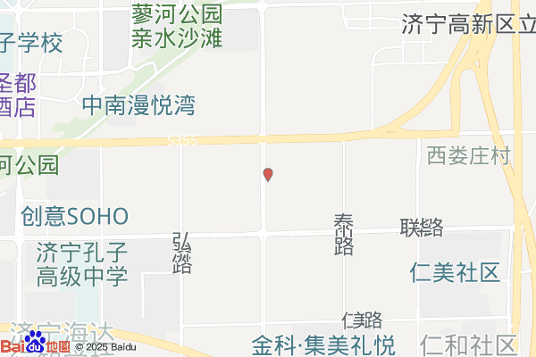 山推国际物流园实景图