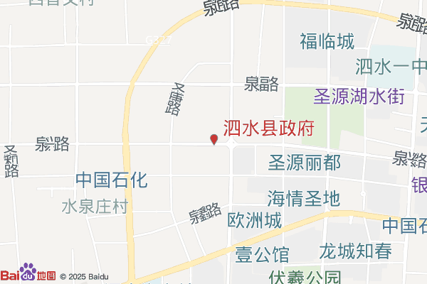 泗水县电子商务仓储物流配送中心-北门实景图