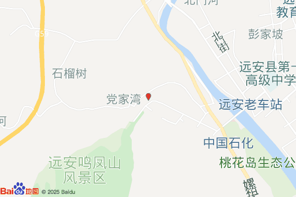 湖北远安工业园实景图