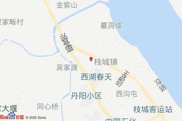宜都新型建材产业园征迁指挥部实景图