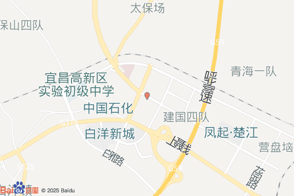 高新区管委会南实景图