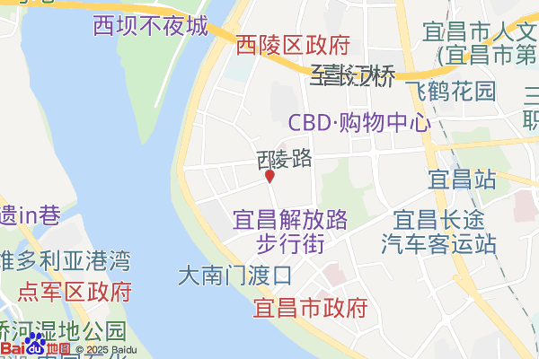 宜昌市港航建设维护中心综合楼实景图