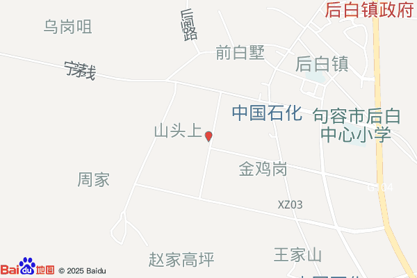 后白镇工业园区实景图