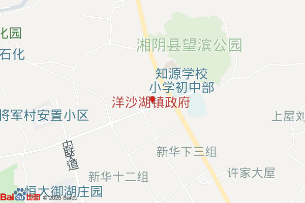 湘阴县工业园区实景图