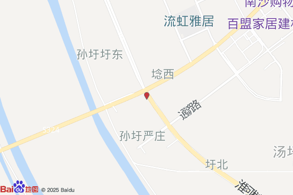 苏北数字物流园区建设工程实景图