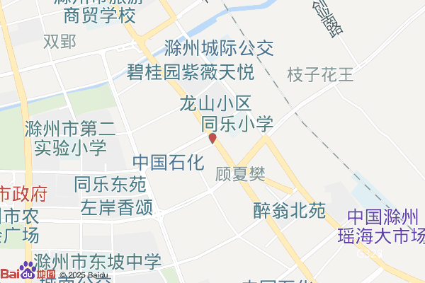滁州市城南科技工业园实景图