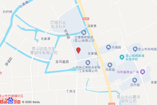 昆山市巴城镇村级发展工业园实景图