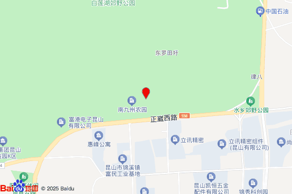 昆山开发区锦溪工业园实景图